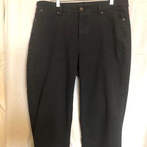 Talbots Black Stretch Jeans  Curvy Fit